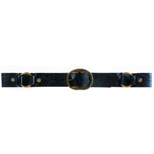 Load image into Gallery viewer, Pieced wRings - Black wAntique Brass
