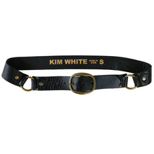 Load image into Gallery viewer, Pieced wRings - Black wAntique Brass
