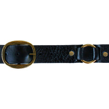 Load image into Gallery viewer, Pieced wRings - Black wAntique Brass
