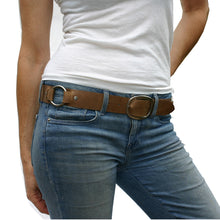 Load image into Gallery viewer, Pieced wRings - Cognac wAntique Brass
