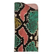 Load image into Gallery viewer, Eyeglass Case - Pastel Snake
