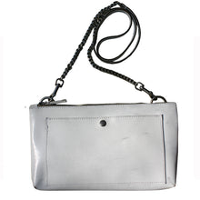Load image into Gallery viewer, Patch Pocket Bag - Bright White Distressed
