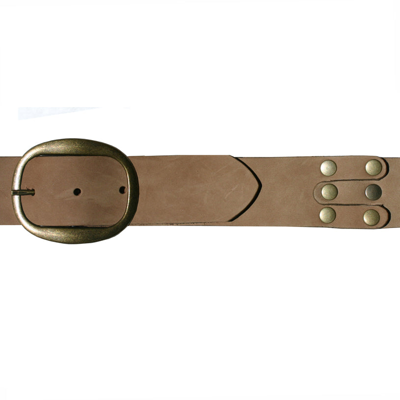 Pieced & Riveted - Deer wAntique Brass