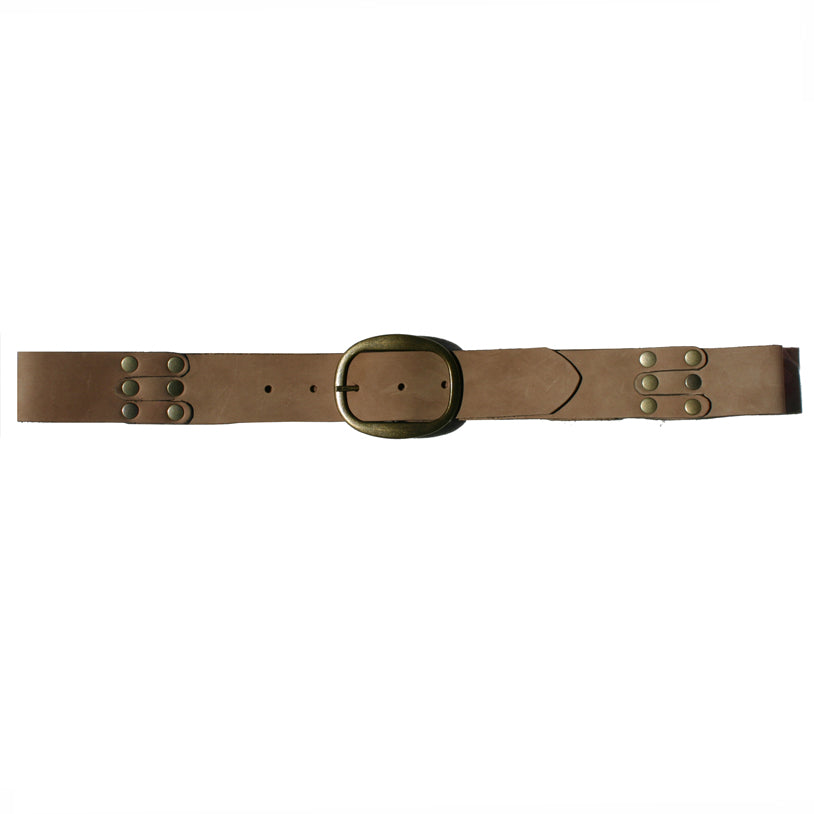 Pieced & Riveted - Deer wAntique Brass