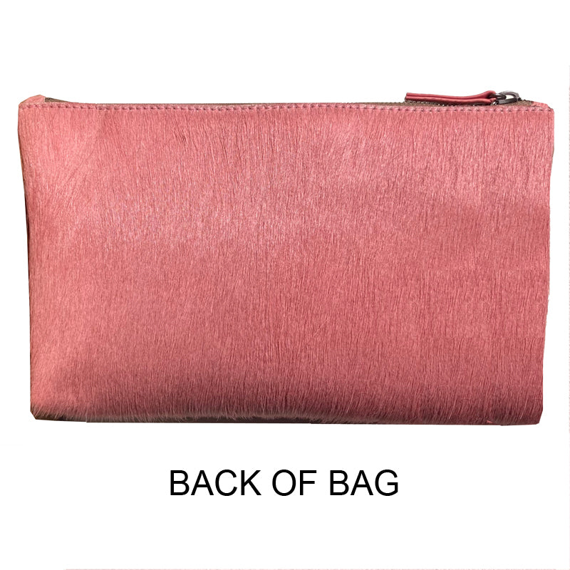 Ring Clutch - Pink Fur