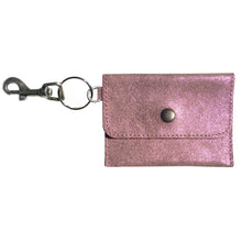 Load image into Gallery viewer, Coin Purse Key Chain - Pink Sparkly
