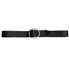 Load image into Gallery viewer, Heirloom Basic Belt - Black with Antique Nickel Buckle
