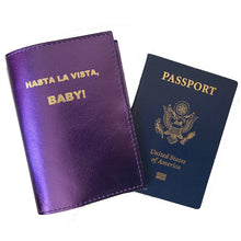 Load image into Gallery viewer, Passport Holder - Purple Metallic
