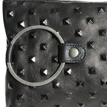 Load image into Gallery viewer, Ring Clutch - Black Pyramid
