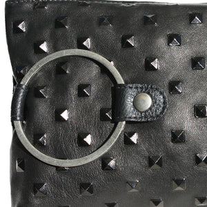 Ring Clutch - Black Pyramid
