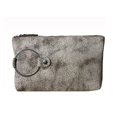 Load image into Gallery viewer, Ring Clutch - Crackle White
