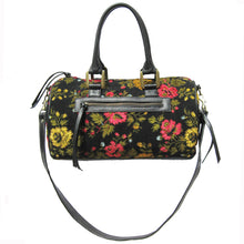 Load image into Gallery viewer, Large Classic Satchel - Vintage Black Foral

