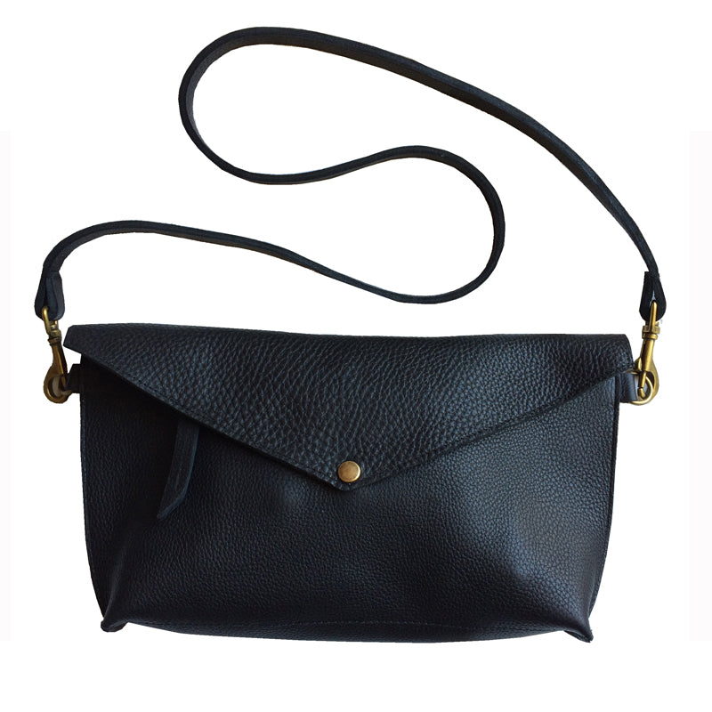 Seam-Out Crossbody - Black