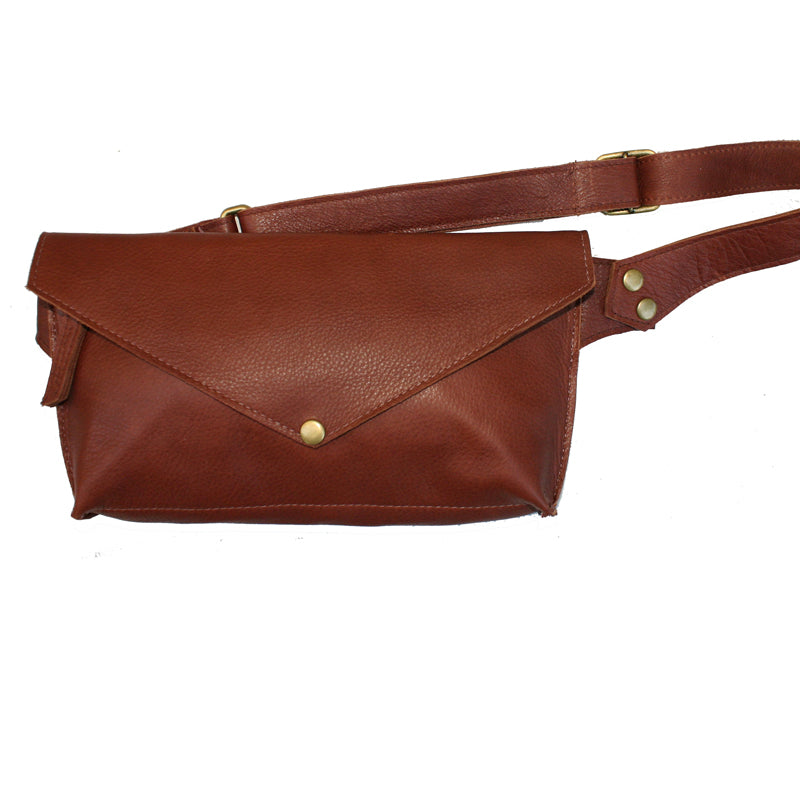 Seam-Out Fanny Pack - Rusty Brown