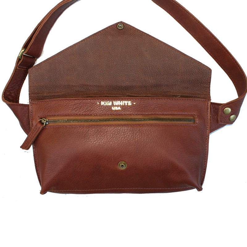 Seam-Out Fanny Pack - Rusty Brown