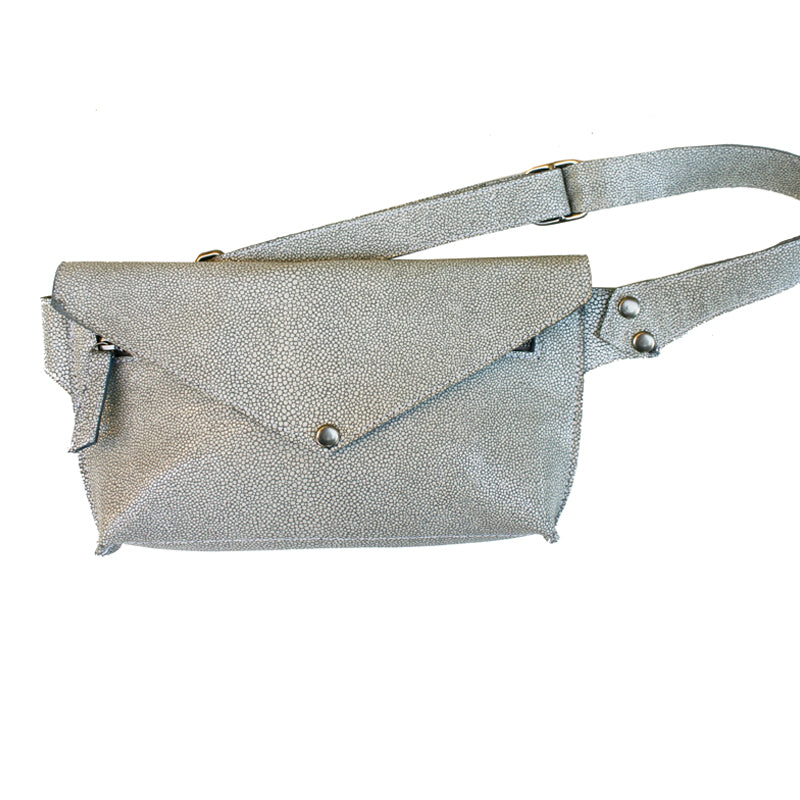 Seam-Out Fanny Pack - White Eggshell