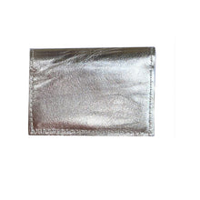 Load image into Gallery viewer, Folding Wallet - Silver Crinkle
