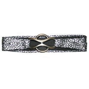 Infinity Waist Belt - Silver Baby Cheetah