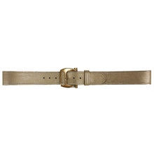 Load image into Gallery viewer, Slotted Buckle - Champagne Metallic
