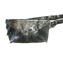 Load image into Gallery viewer, Seam-Out Fanny Pack - Smoky Black Metallic
