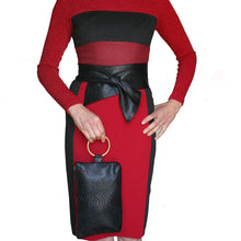 Load image into Gallery viewer, Ring Clutch - Smoky Black Metallic
