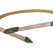 Load image into Gallery viewer, Snake 4-Part - Champagne Metallic
