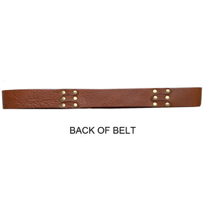 Steer Belt - Cognac