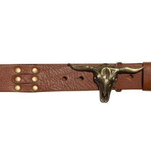 Load image into Gallery viewer, Steer Belt - Cognac
