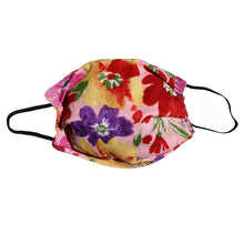 Load image into Gallery viewer, KW Mask - Swiss Dot Floral on Pink
