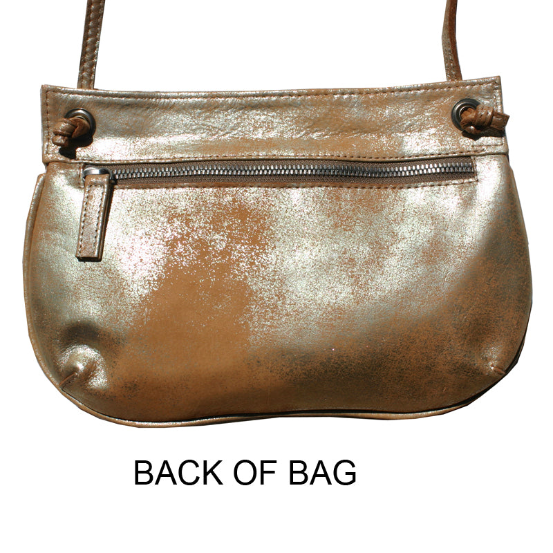 Tassel Bag - Dull Neutral Metallic