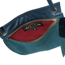 Load image into Gallery viewer, Tassel Bag - Teal Suede
