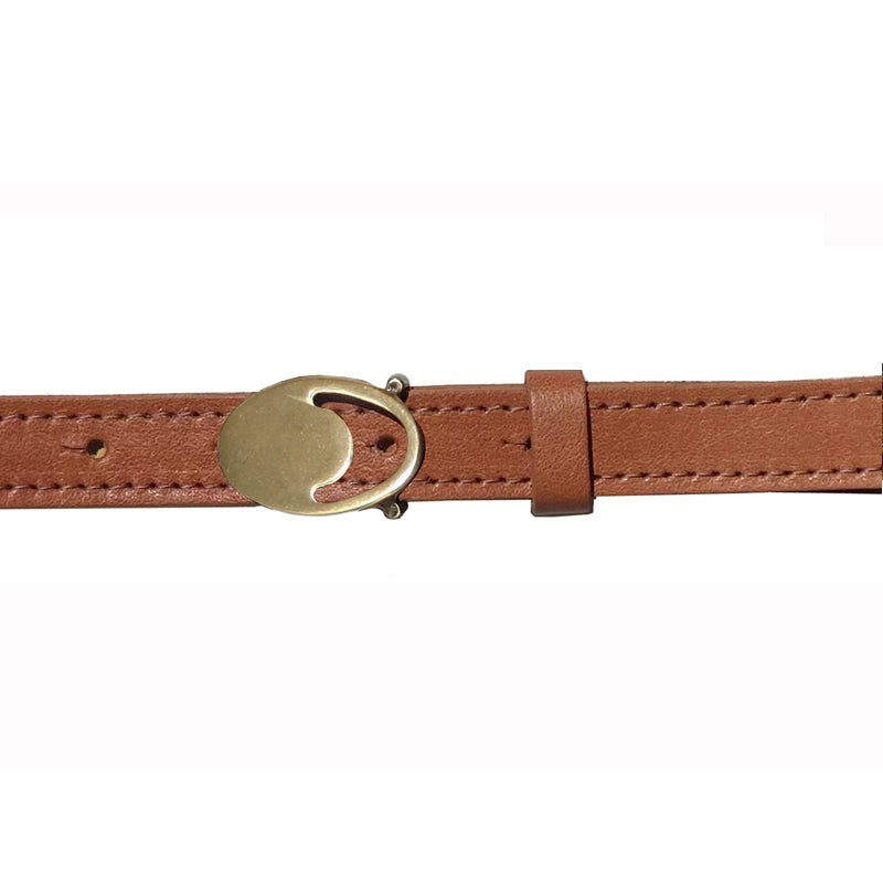 Tiny Mooncut Skinny - Saddle