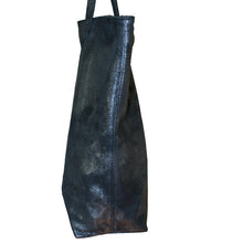 Load image into Gallery viewer, Tote Bag - Dull Black Metallic
