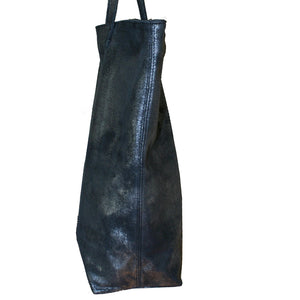 Tote Bag - Dull Black Metallic