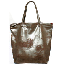 Load image into Gallery viewer, Tote Bag - Dull Brown Metallic
