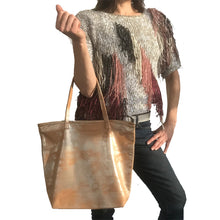 Load image into Gallery viewer, Tote Bag - Dull Neutral Metallic
