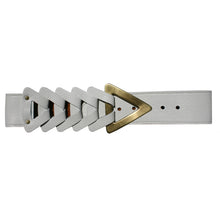 Load image into Gallery viewer, Triangle Waist Belt - Bright White
