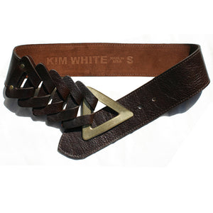 Triangle Waist Belt - Chocolate