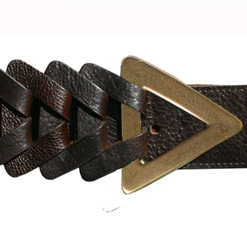 Triangle Waist Belt - Chocolate