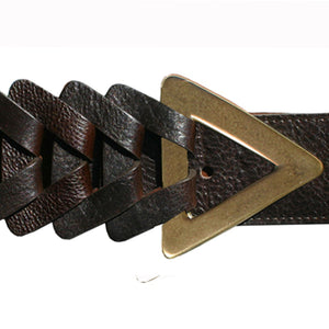 Triangle Waist Belt - Chocolate