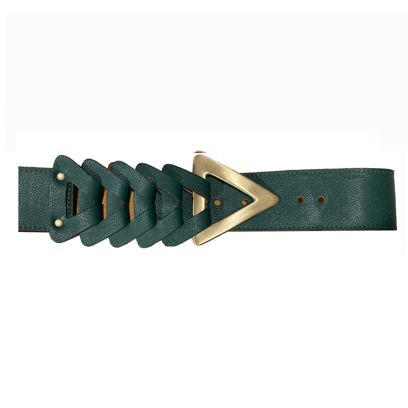 Triangle Waist Belt - Green