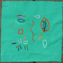 Load image into Gallery viewer, Artist Collab - Turquoise #9 Mens Mask
