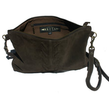 Load image into Gallery viewer, Laced Detail Bag - Chocolate Suede

