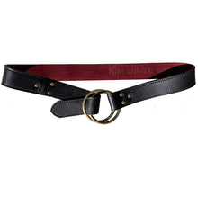 Load image into Gallery viewer, Double-Ring Belt - Black
