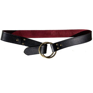 Double-Ring Belt - Black