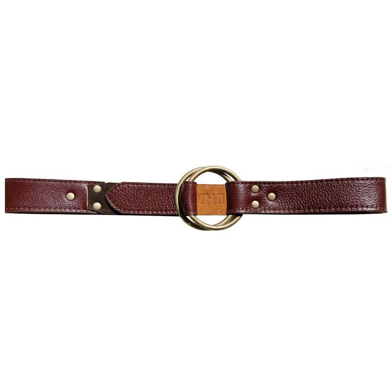 Double-Ring Belt - Brown