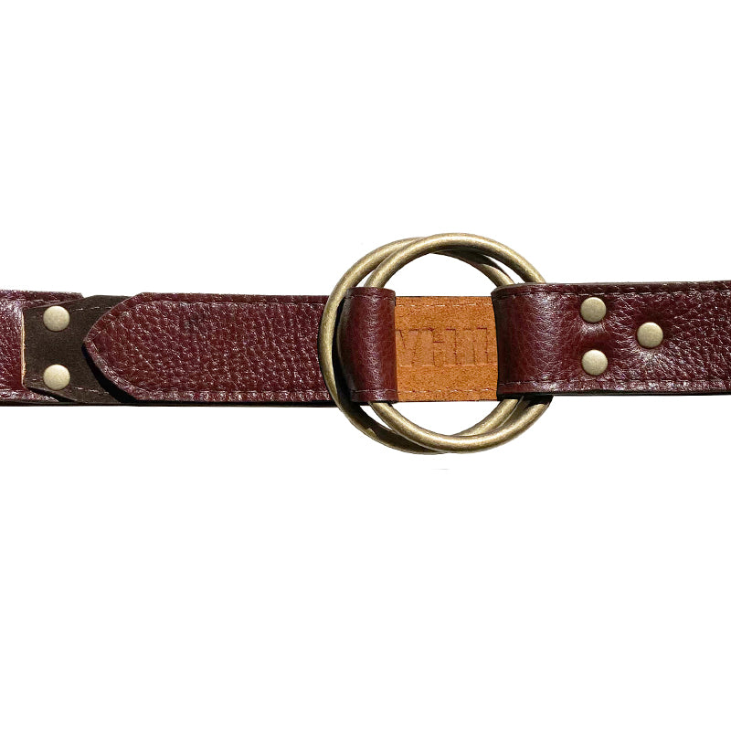 Double-Ring Belt - Brown
