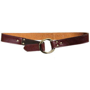Double-Ring Belt - Brown