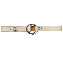 Load image into Gallery viewer, Double-Ring Belt - Cream
