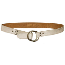 Load image into Gallery viewer, Double-Ring Belt - Cream
